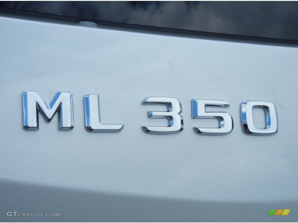 2013 ML 350 4Matic - Diamond White Metallic / Black photo #4