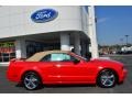 2008 Torch Red Ford Mustang GT Premium Convertible  photo #2