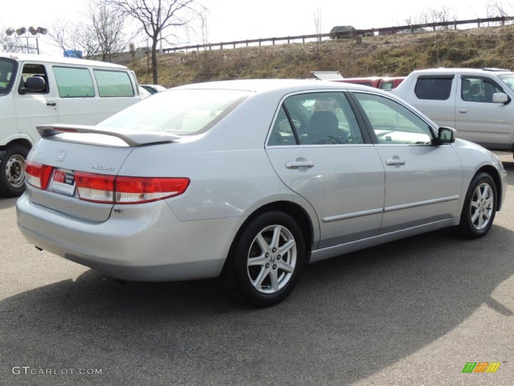 2003 Accord EX V6 Sedan - Satin Silver Metallic / Black photo #5