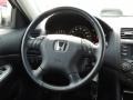 Black 2003 Honda Accord EX V6 Sedan Steering Wheel