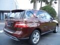 2013 Cinnabar Red Metallic Mercedes-Benz ML 350 4Matic  photo #3