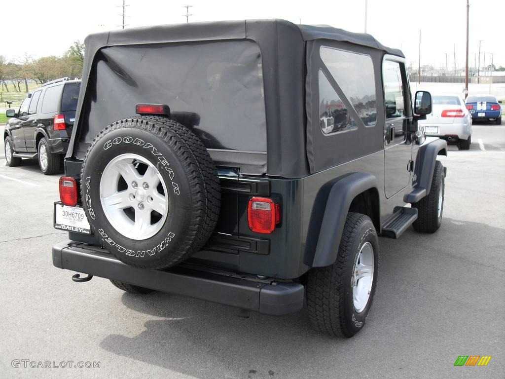 2006 Wrangler Unlimited 4x4 - Deep Beryl Green Pearl / Dark Slate Gray photo #13