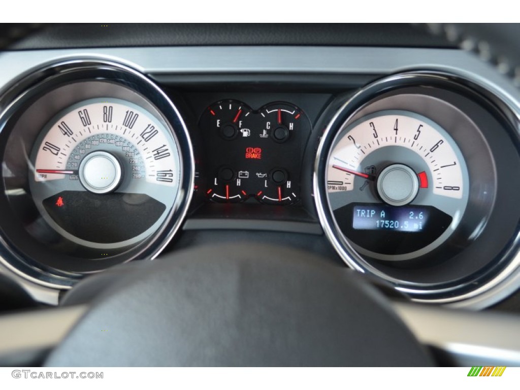 2011 Ford Mustang GT Premium Coupe Gauges Photo #79574494