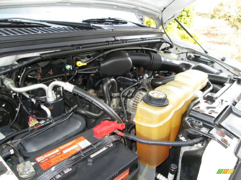 2003 Ford F250 Super Duty XLT SuperCab 4x4 Engine Photos