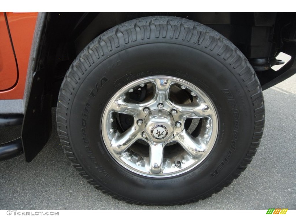 2003 Hummer H2 SUV Custom Wheels Photo #79574832