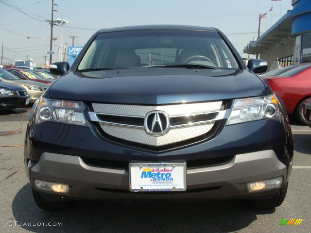 2009 MDX  - Bali Blue Pearl / Parchment photo #2