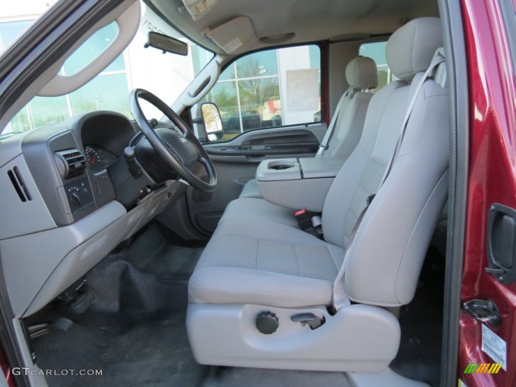 2006 F250 Super Duty FX4 SuperCab 4x4 - Dark Toreador Red Metallic / Tan photo #11