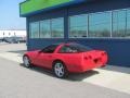 1991 Bright Red Chevrolet Corvette Coupe  photo #4