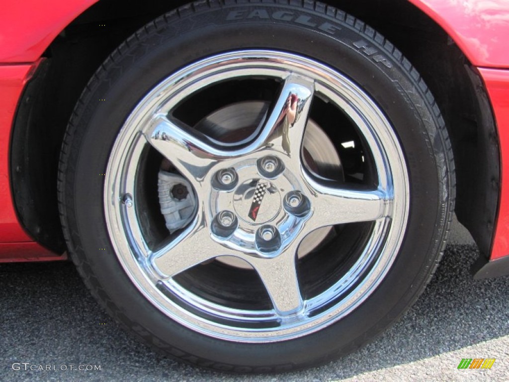 1991 Corvette Coupe - Bright Red / Gray photo #11