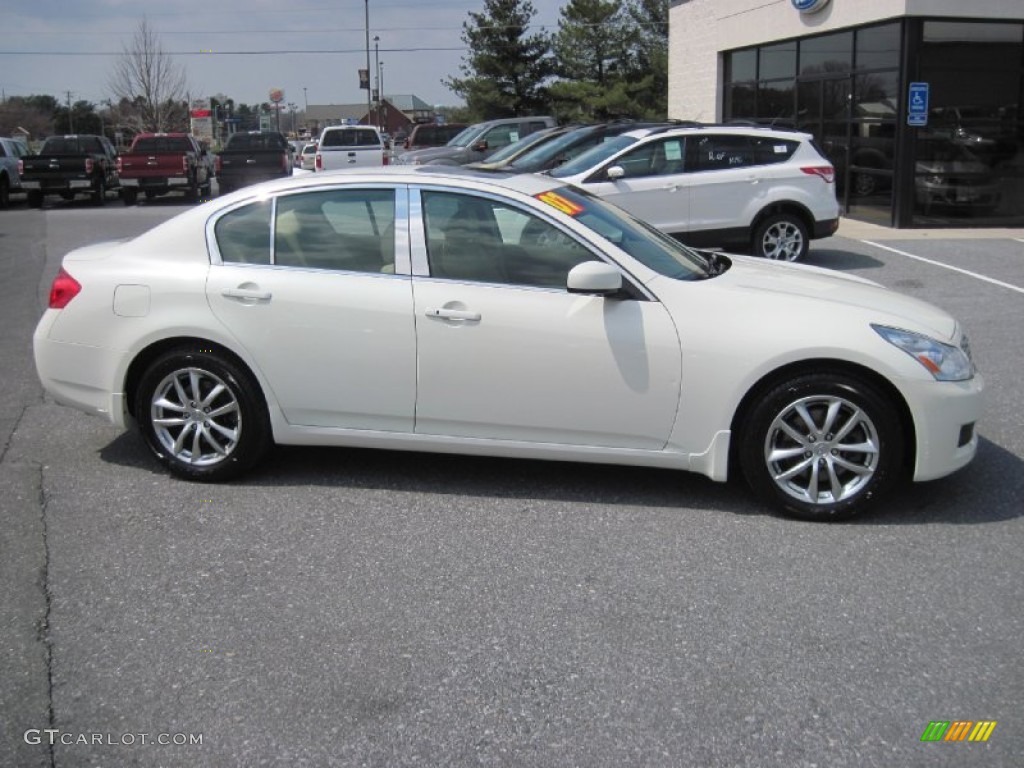 Ivory Pearl 2007 Infiniti G 35 x Sedan Exterior Photo #79577359