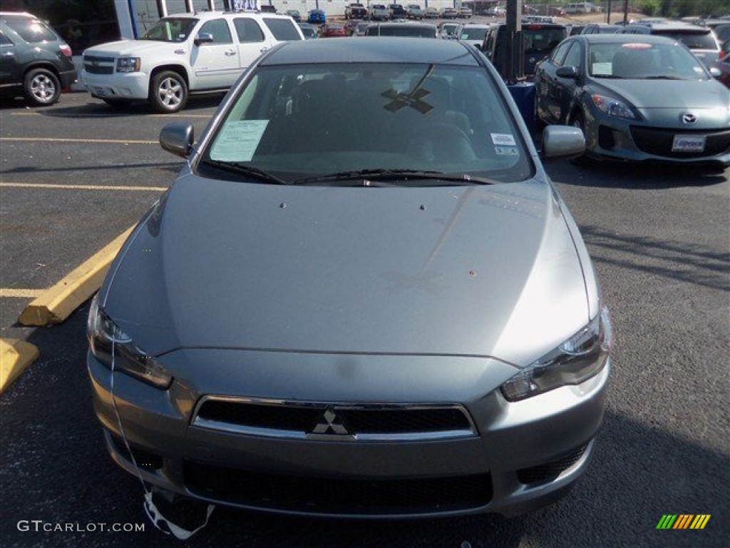 2012 Lancer ES - Mercury Gray / Black photo #1