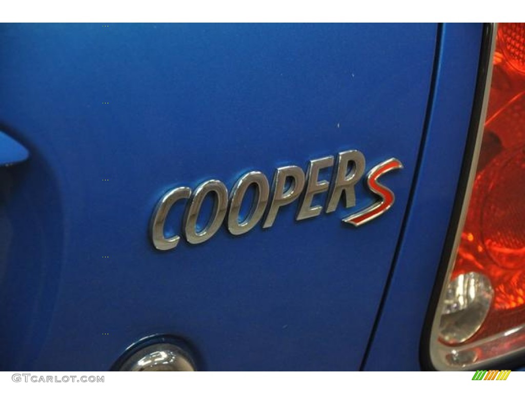 2007 Cooper S Convertible - Laser Blue Metallic / Carbon Black/Black photo #16