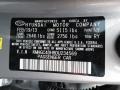 NY: Titanium Gray Metallic 2013 Hyundai Genesis 5.0 R Spec Sedan Color Code
