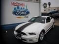 2013 Performance White Ford Mustang V6 Coupe  photo #1