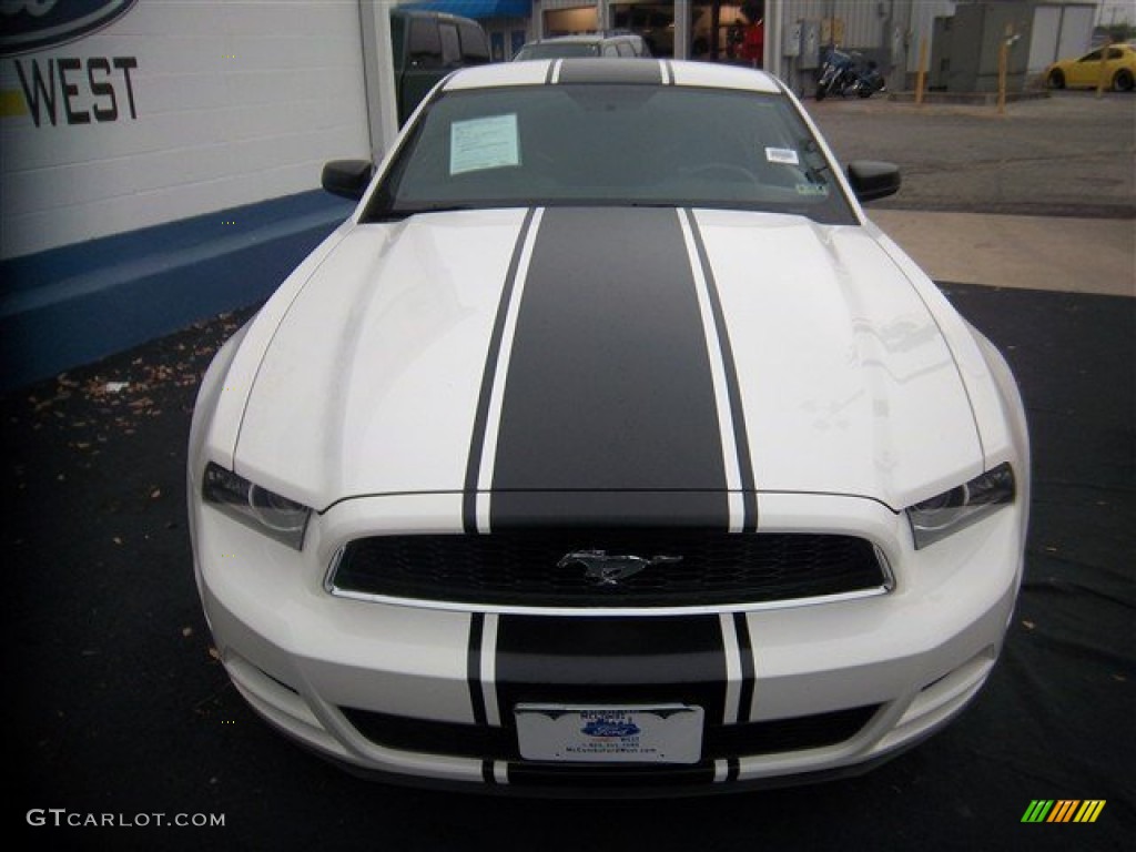 2013 Mustang V6 Coupe - Performance White / Charcoal Black/Recaro Sport Seats photo #2