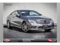 2010 Palladium Silver Metallic Mercedes-Benz E 550 Coupe  photo #1