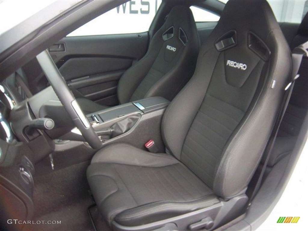 Charcoal Black/Recaro Sport Seats Interior 2013 Ford Mustang V6 Coupe Photo #79578965