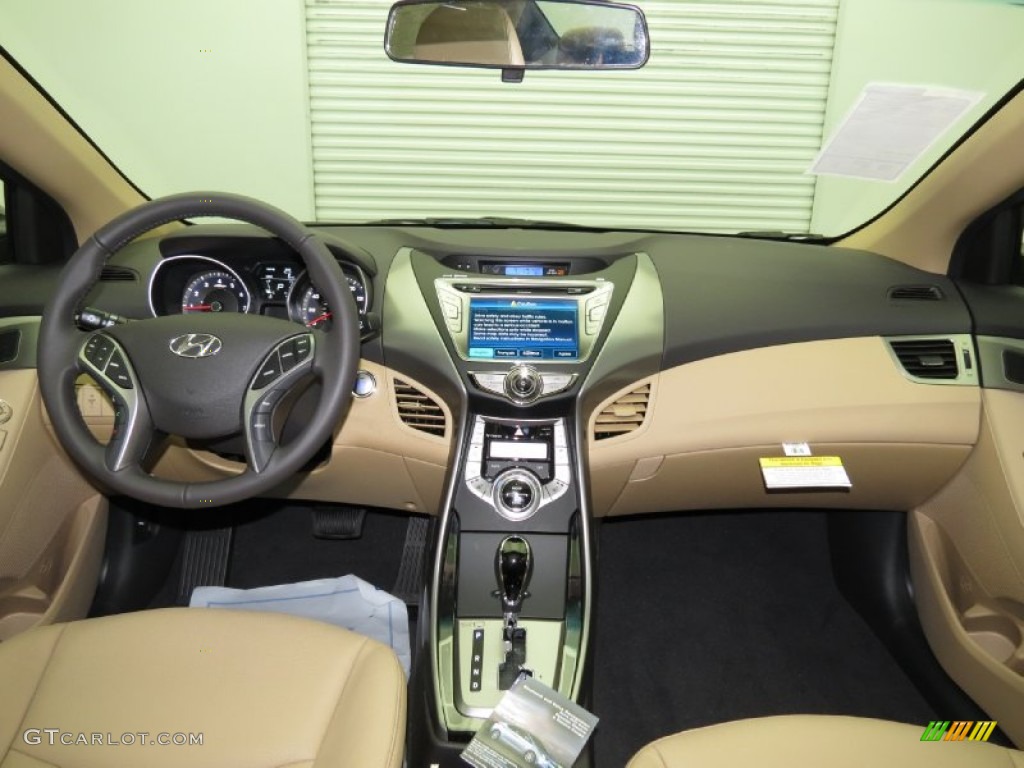 2013 Elantra Limited - Desert Bronze / Beige photo #3