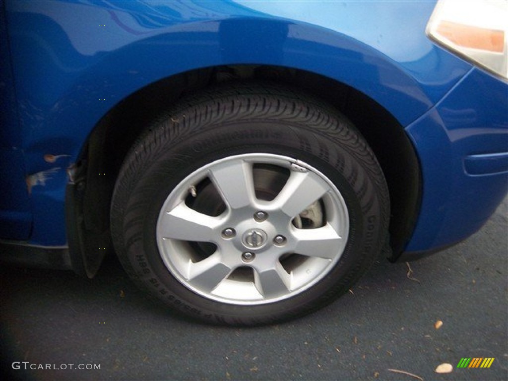 2009 Versa 1.8 S Hatchback - Blue Metallic / Charcoal photo #4