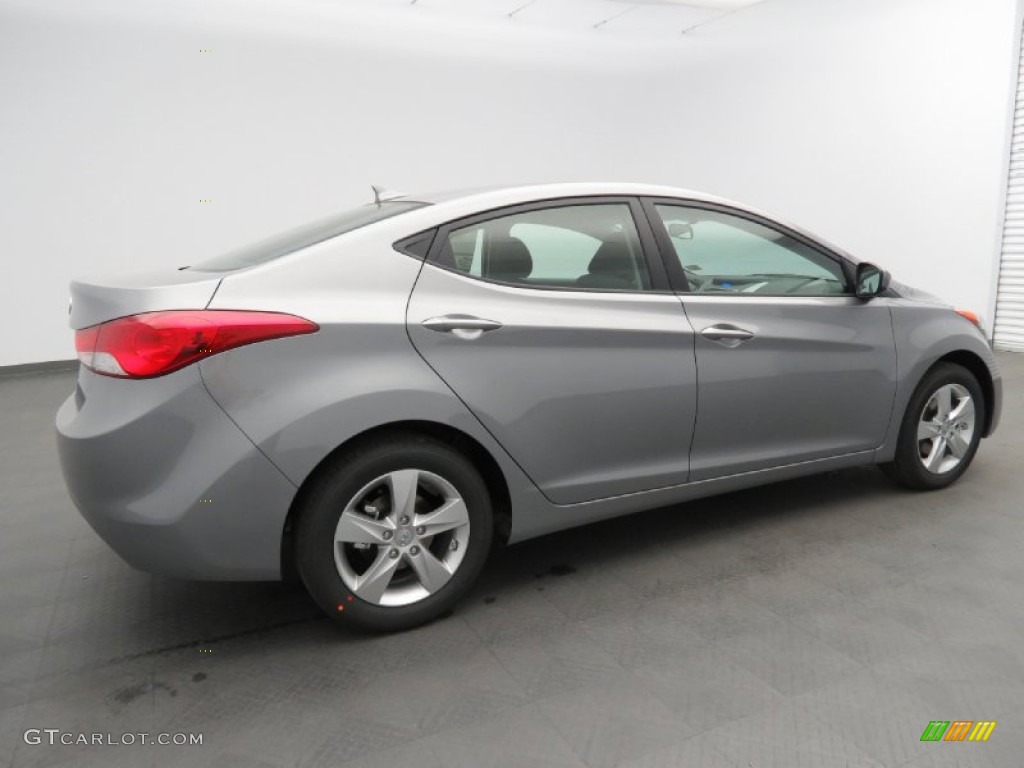 2013 Elantra GLS - Titanium Gray Metallic / Gray photo #2