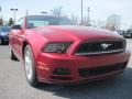 2014 Ruby Red Ford Mustang V6 Coupe  photo #1