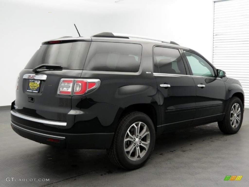 2013 Acadia SLT - Carbon Black Metallic / Ebony photo #3