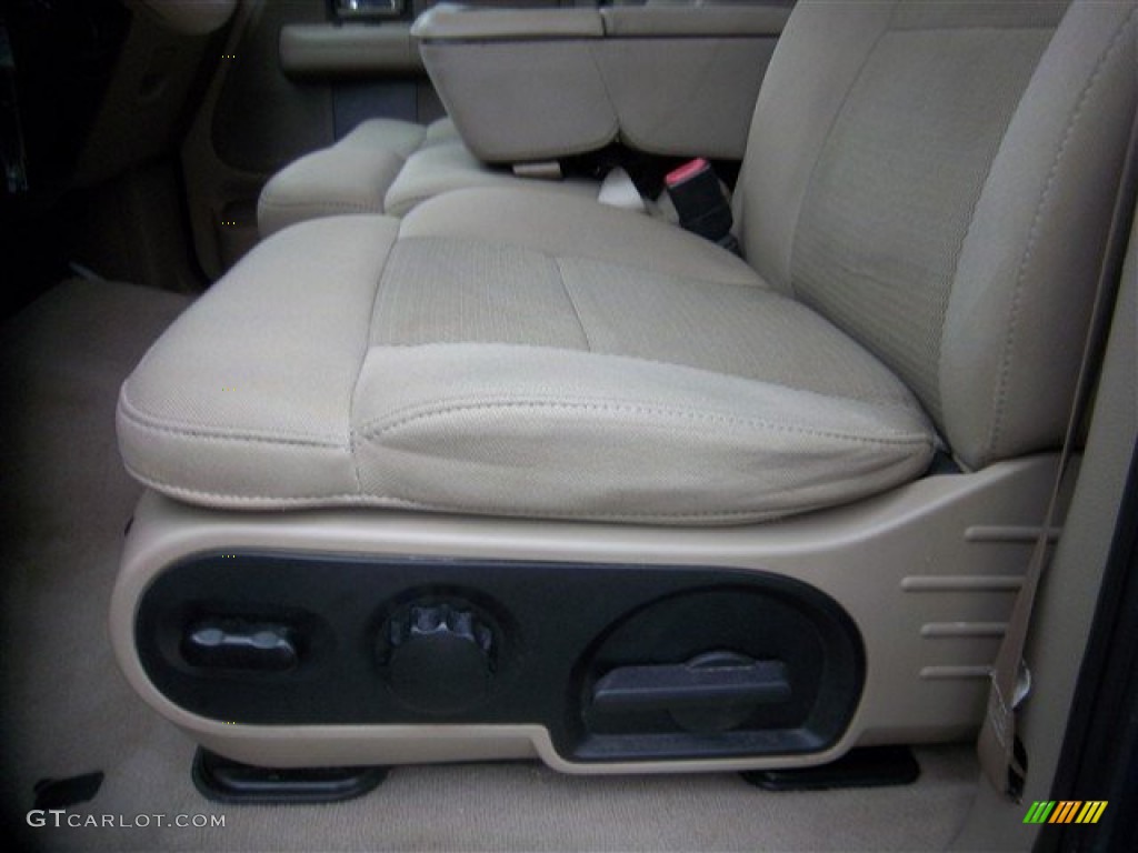 2005 F150 XLT SuperCrew - Medium Wedgewood Blue Metallic / Medium Flint Grey photo #15