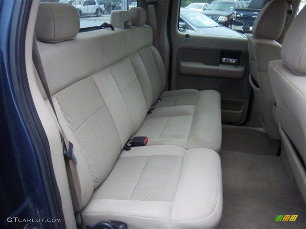 2005 F150 XLT SuperCrew - Medium Wedgewood Blue Metallic / Medium Flint Grey photo #19