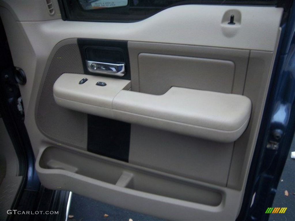 2005 F150 XLT SuperCrew - Medium Wedgewood Blue Metallic / Medium Flint Grey photo #20