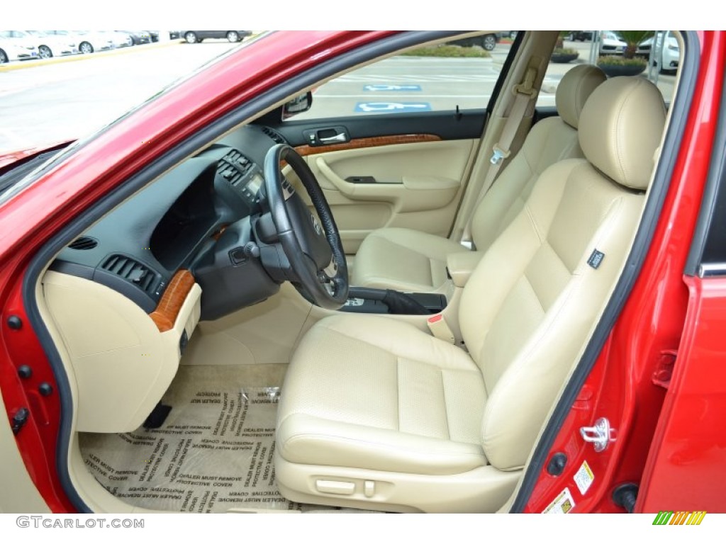 2007 Acura TSX Sedan Front Seat Photo #79581620