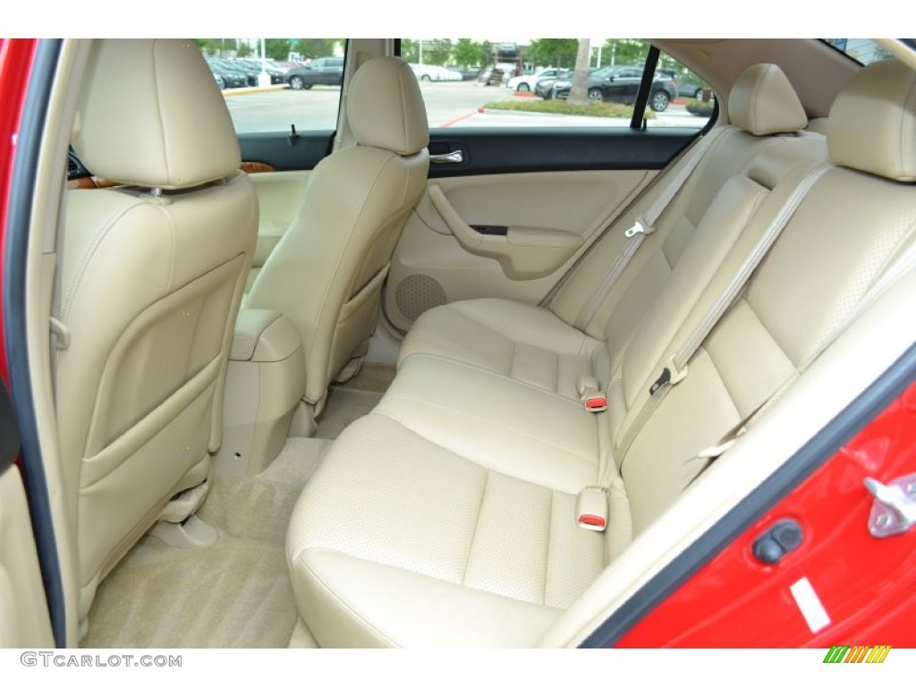 2007 Acura TSX Sedan Rear Seat Photo #79581657