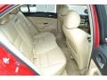 2007 Acura TSX Parchment Interior Rear Seat Photo