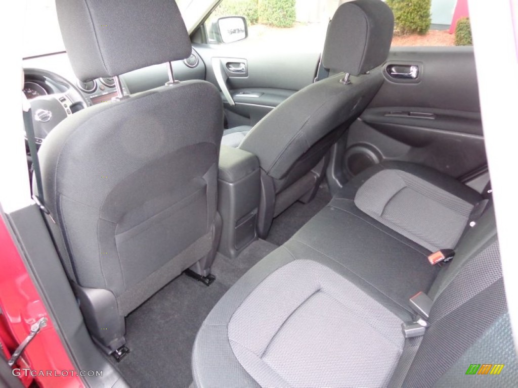 Black Interior 2010 Nissan Rogue SL AWD Photo #79581835