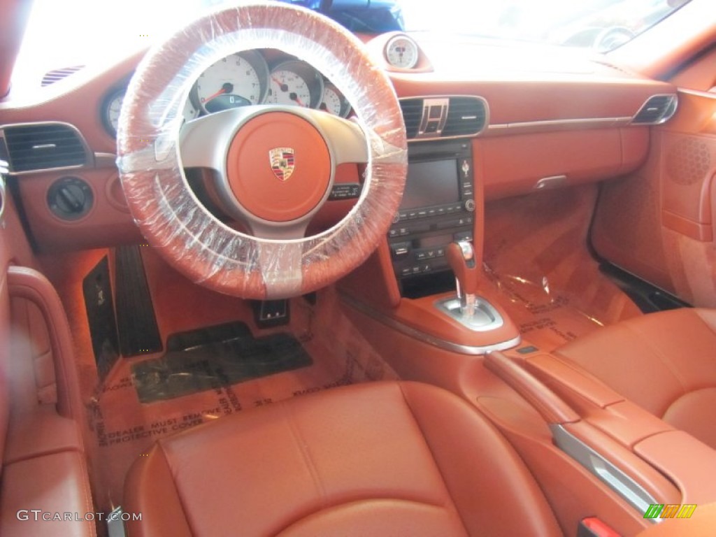 Terracotta Interior 2009 Porsche 911 Carrera S Coupe Photo #79582609