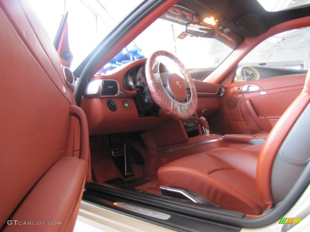 2009 911 Carrera S Coupe - Cream White / Terracotta photo #5
