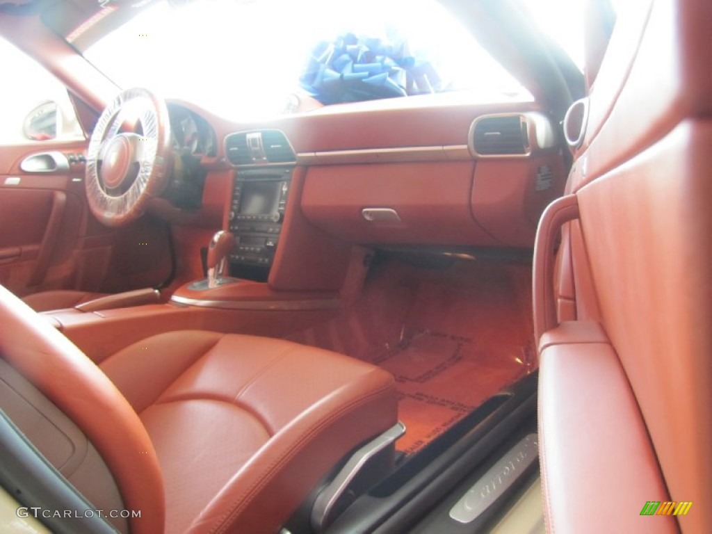 2009 911 Carrera S Coupe - Cream White / Terracotta photo #6