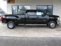 2013 Black Chevrolet Silverado 3500HD LTZ Crew Cab 4x4 Dually  photo #2