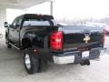 2013 Black Chevrolet Silverado 3500HD LTZ Crew Cab 4x4 Dually  photo #5