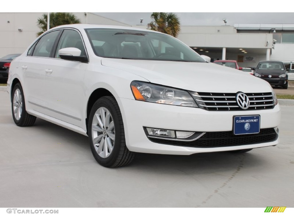 2013 Passat 2.5L SEL - Candy White / Titan Black photo #1