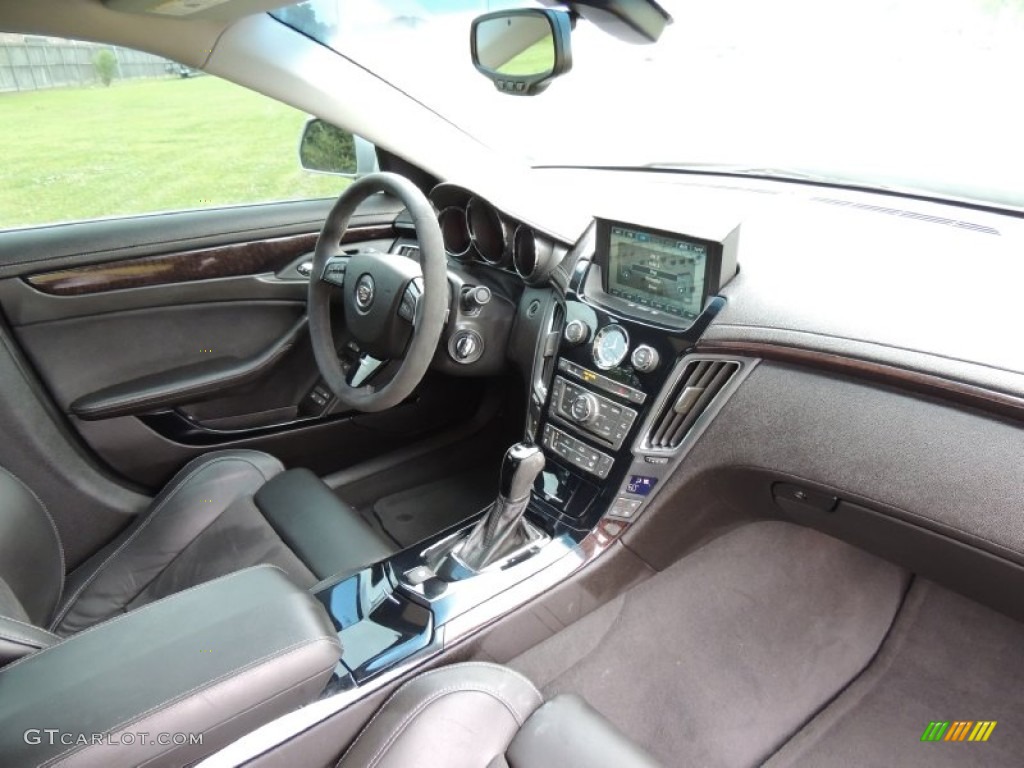 2013 Cadillac CTS -V Sedan Ebony Dashboard Photo #79583869