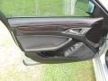 Ebony 2013 Cadillac CTS -V Sedan Door Panel