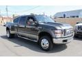 Dark Stone Brown Metallic - F450 Super Duty Lariat Crew Cab 4x4 Dually Photo No. 7