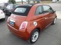 2012 Rame (Copper Orange) Fiat 500 c cabrio Pop  photo #7