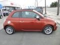 2012 Rame (Copper Orange) Fiat 500 c cabrio Pop  photo #8