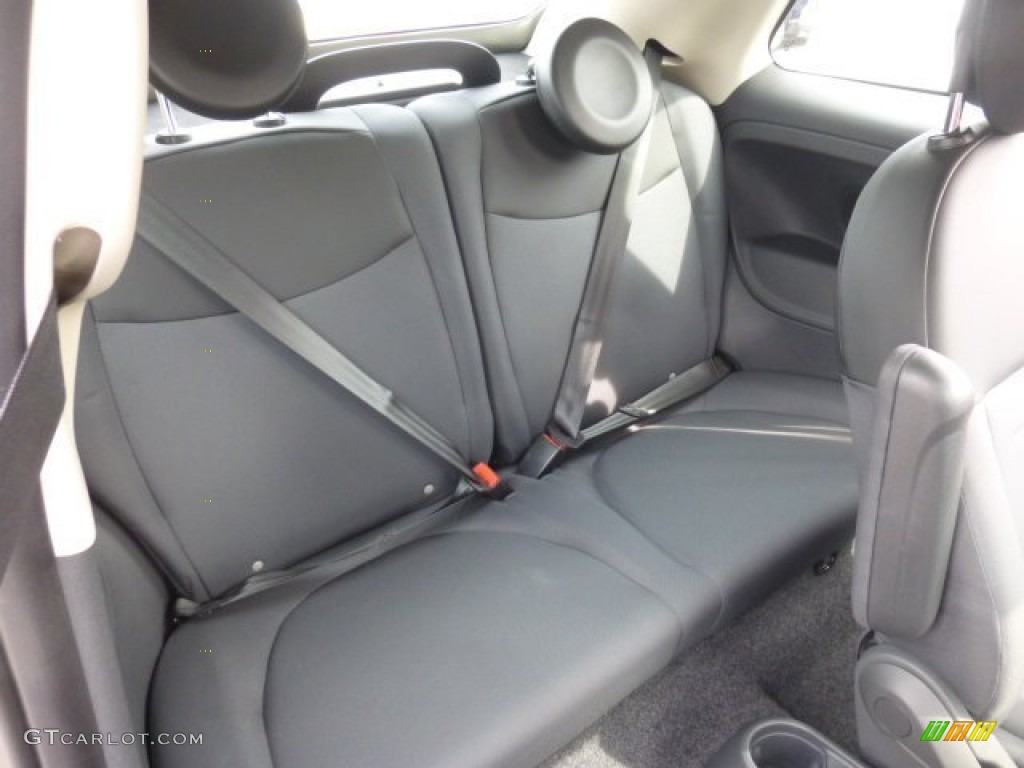 2012 Fiat 500 c cabrio Pop Rear Seat Photo #79584603