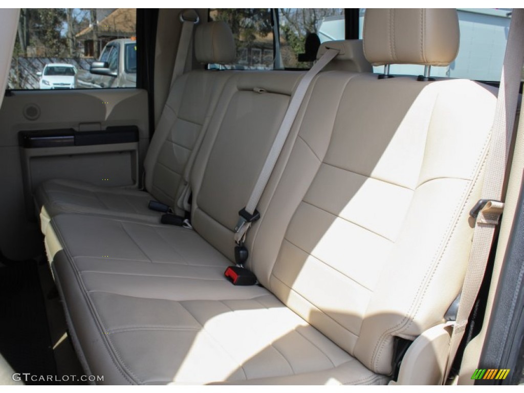 2008 Ford F450 Super Duty Lariat Crew Cab 4x4 Dually Rear Seat Photo #79584628