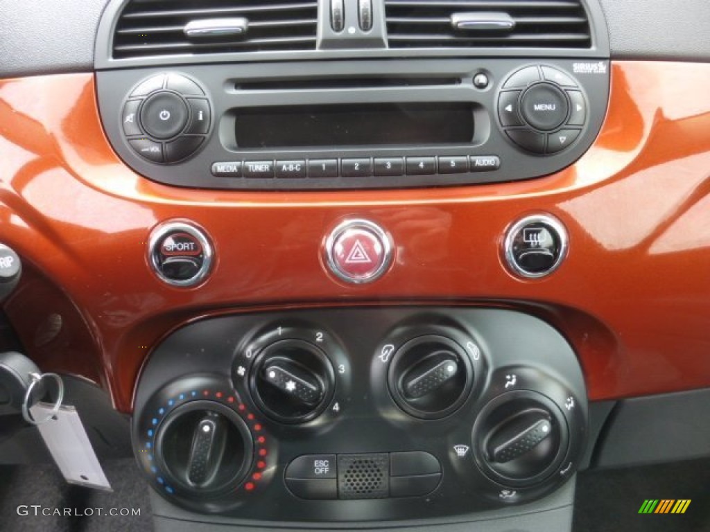 2012 Fiat 500 c cabrio Pop Controls Photo #79584730