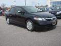 2009 Crystal Black Pearl Honda Civic Hybrid Sedan  photo #6