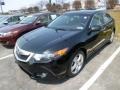 2010 Crystal Black Pearl Acura TSX Sedan  photo #3
