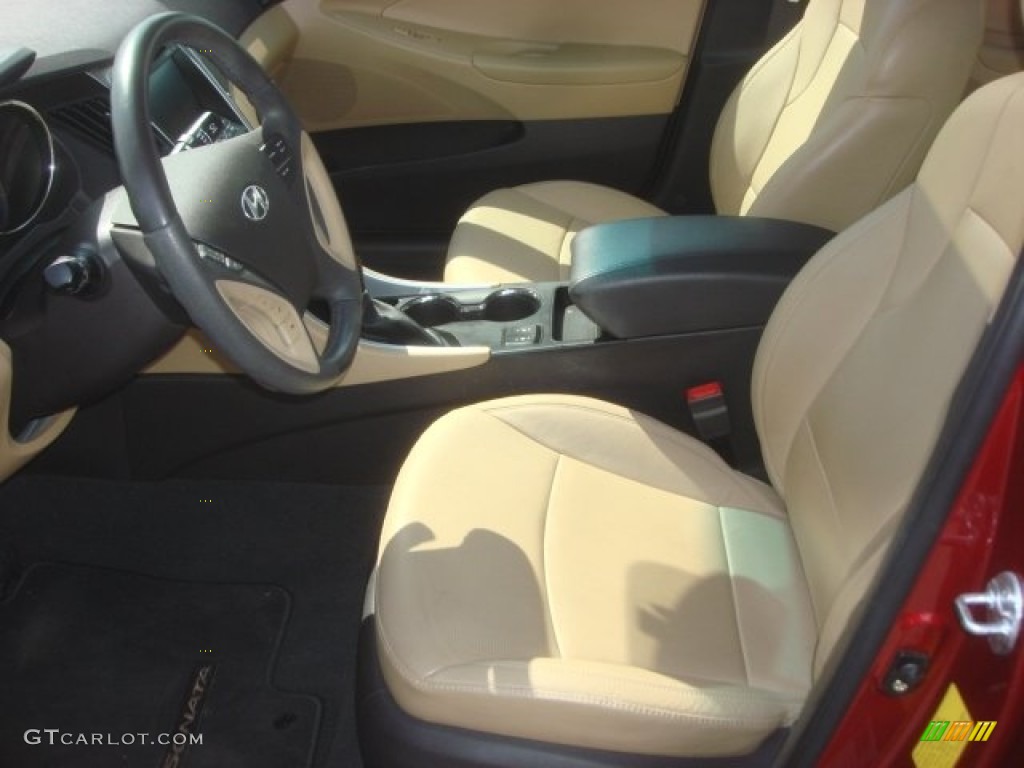 2011 Sonata Limited - Venetian Red / Camel photo #10
